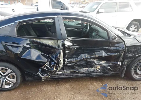 2020 Honda Civic Lx из США, поврежденный, VIN 19XFC2F61LE002683